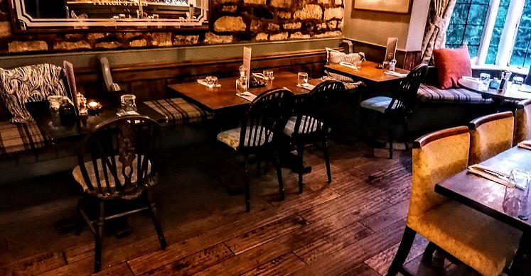 Food at The White Horse, Woolstone